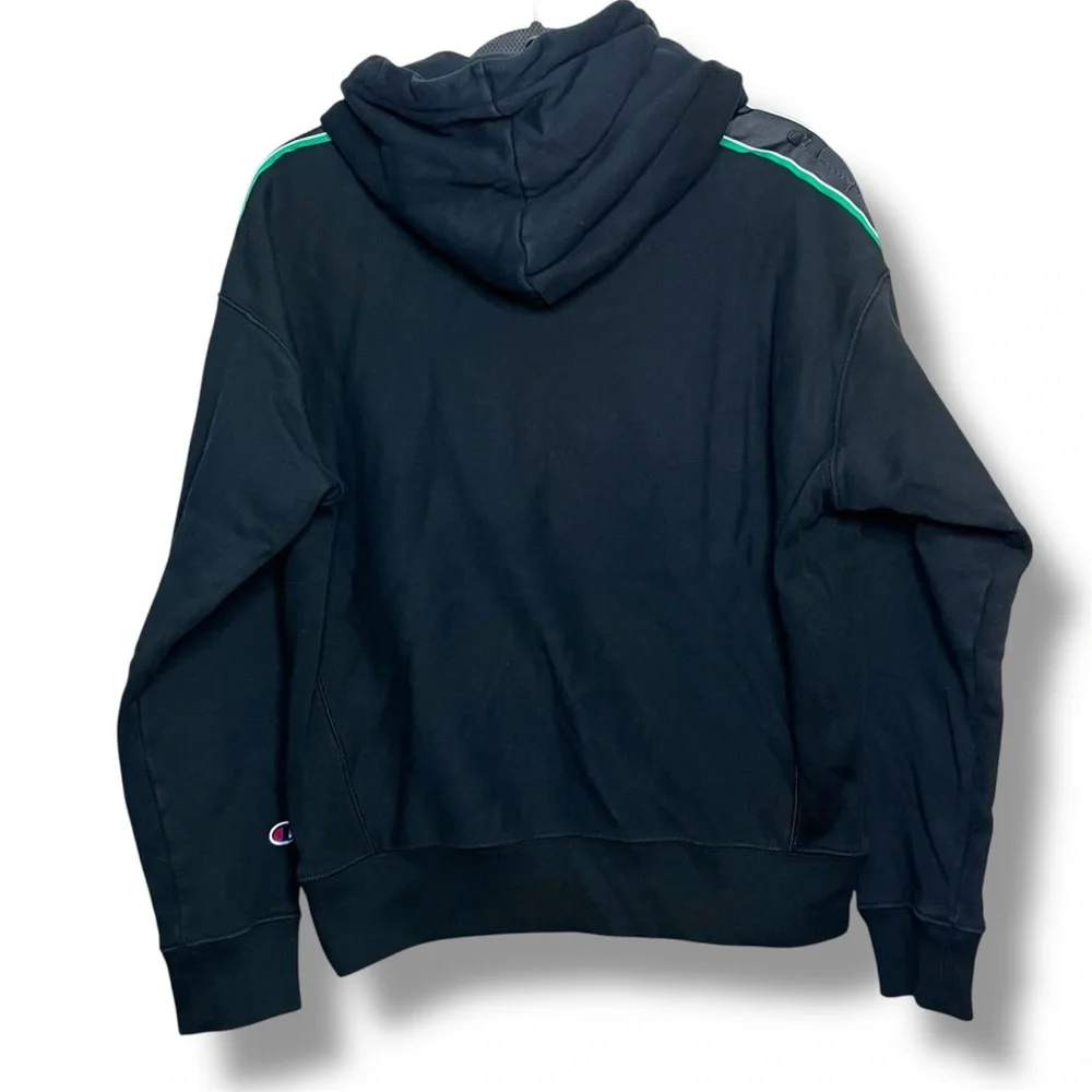 Champion Women's Size Large Reverse Weave Houndstooth Logo Pullover Hoodie - Picture 2 of 13
